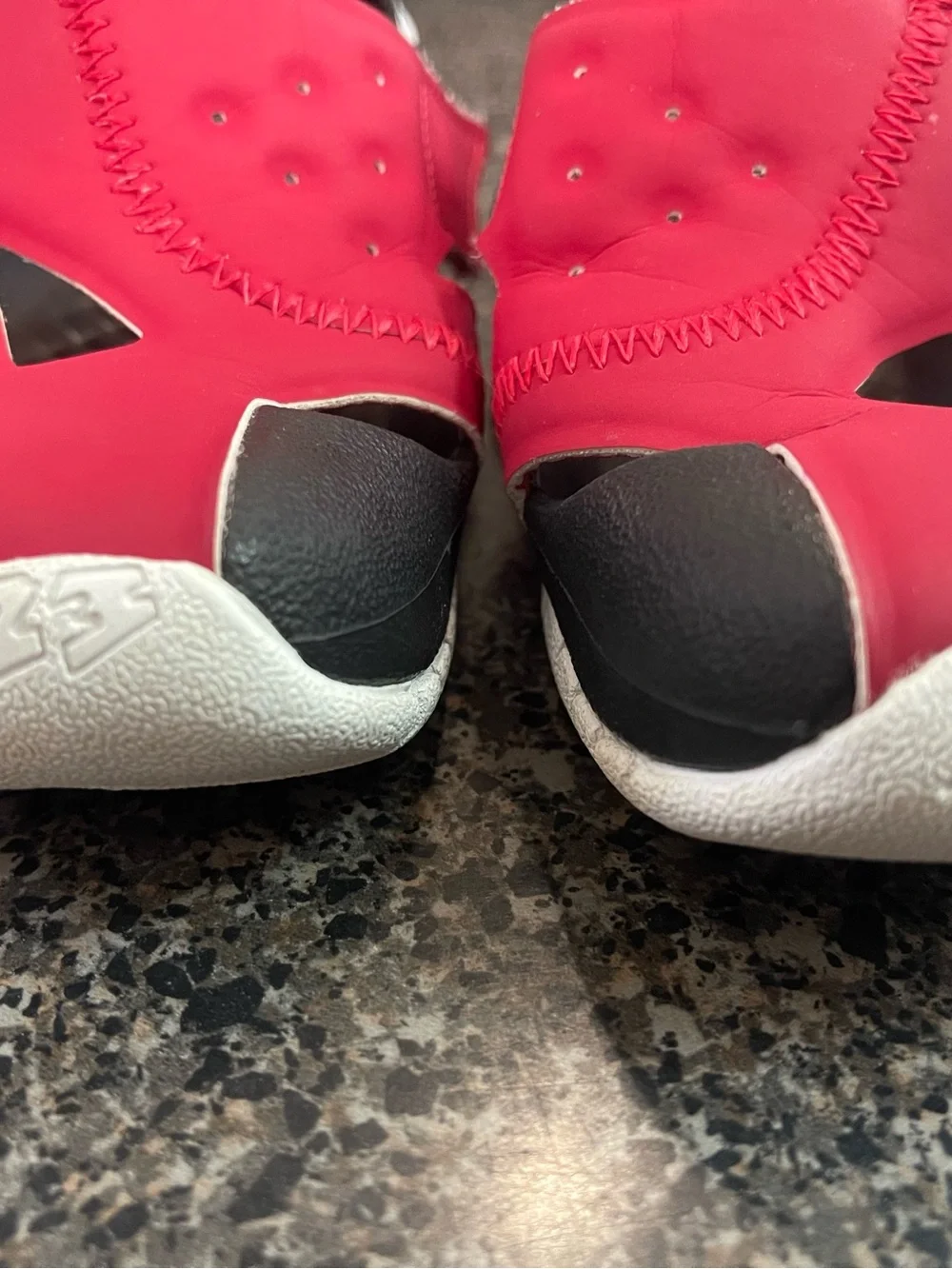 JORDAN FLARE SANDAL TD 'GIRAFFE' Toddler Shoes Size 9C